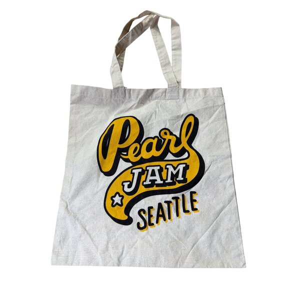 Pearl Jam Seattle Tote Bag 15.5" x 15.5" - Picture 1 of 5